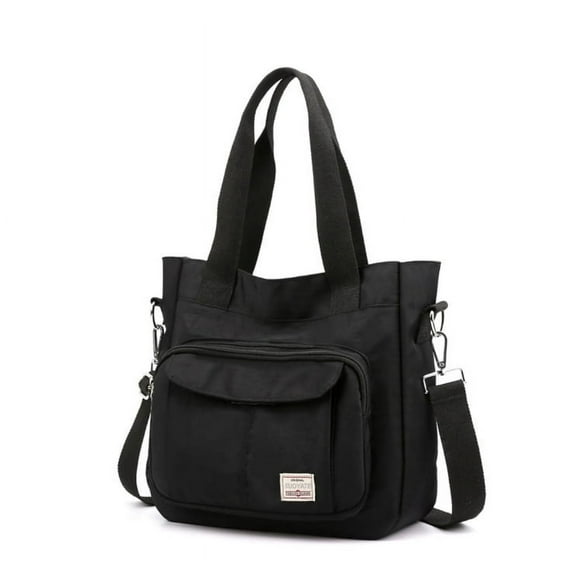 QYMHOODS Handbags Womens Tote Bags Quality Women Crossbody Shoulder Bags Large Capacity,Black