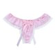 thumbnail image 4 of Gibobby Traje de Uniforme Ropa interior Calzoncillos de encaje Abierto para hombre Tanga Bragas Butt G-string Low Sexy(Rosa, XL), 4 of 5
