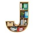 thumbnail image 1 of SDNall Acrylic Alphabet Book Hanging Ornament For Christmas Tree, Unique Gift For Book Lovers And Librarians With Digital Shapes Decor, 1 of 1