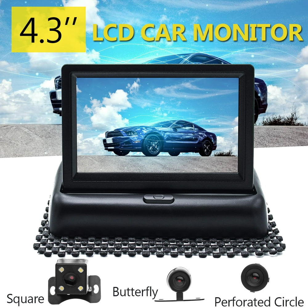 Rear View Backup Car Camera Screen Monitor System w/ Parking and