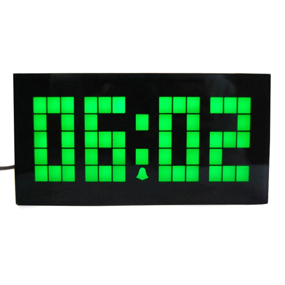 Digital LED Wall Clock Multifunction Desktop Alarm Clock with Calendar