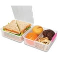 thumbnail image 2 of Sistema Lunch Box with Compartments, 1.4 L Lunch Cube, Assorted Colors, 2 of 4