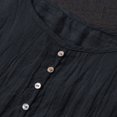 thumbnail image 4 of Plebaso Débardeurs en Coton et Lin pour Femmes Col Rond Sans Manches Chemises Décontractées Légères Blouses pour Femmes, 4 of 6