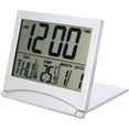 thumbnail image 1 of Digital Travel Alarm Clock ，Foldable Calendar Temperature Timer ，Electronic Compact Desk Alarm Clock, 1 of 4