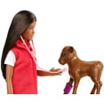 thumbnail image 3 of Coffret poupée Barbie avec ferme et 7 animaux à soigner, 3 of 7