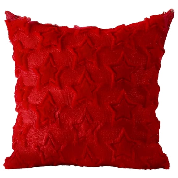 4th of July Pillow Covers 18x18, Flag Printed Patriotic Pillow Covers for Independence Day, Memorial Day, Veterans Day, USA, Red White Blue Pillowcase Patriotic Decor