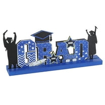 UYUH Wooden Graduation Centerpieces 2025 Congratulations Grad Party Decor, High School & College Table Decorations, DIY Creative Commencement Party Supplies