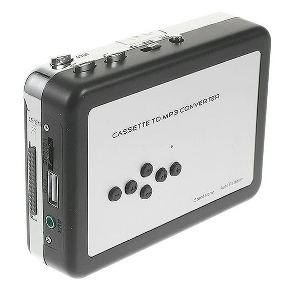4-In-1 Cassette Player Cassette To MP3 Converter   MP3 Audio Recorder Player