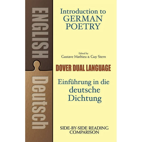 Dover Dual Language German Introduction to German Poetry: A Dual-Language Book, (Paperback)