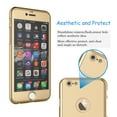 thumbnail image 3 of Apple iPhone 6 Case, Case For iPhone 6, iPhone 6 Screen Protector, Thin Premium Dual Layer Hard Case For iPhone 6 with Tempered Glass Screen Protector For iPhone 6 4.7" -Rose Gold, 3 of 4