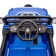 thumbnail image 5 of iRerts 12V Ride on Cars with 6 Wheel, Powered Ride on Toys with Remote Control, Bluetooth, Music, USB/MP3/Microphone Ports, Six-Wheel Suspension, Electric Cars for Kids 3-6 Ages Gift, Blue, 5 of 12