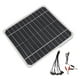 thumbnail image 5 of Panel Solar De 12 V 10 W, Silicio Monocristalino 10 W 12 V Panel Solar Cargador De Batería De Coche Ligero Para Baterías De Teléfonos Móviles Para Acampar, 5 of 7
