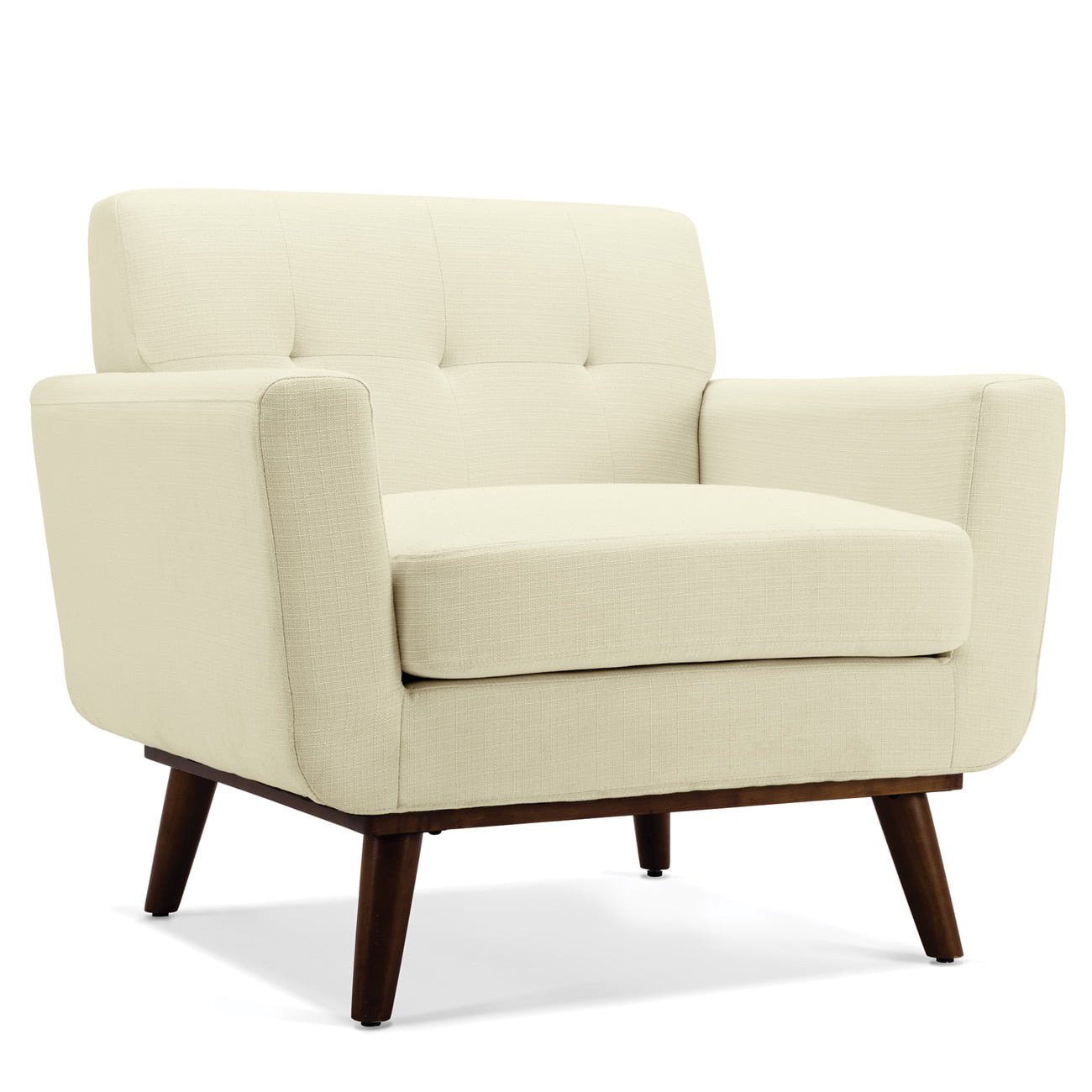 BELLEZE Contemporary Mid-Century Low-Back Isaiah Accent Arm Chair