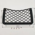 thumbnail image 1 of Caja de almacenamiento lateral para maletero de coche, marco de plástico ABS, soporte de bolsa de malla para asiento, SUV, RV, hogar, marino, 1 of 6