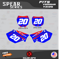 thumbnail image 3 of Kalair GFX Graphics Kit for Yamaha YZ125 (2002-2004) Spear Series, 3 of 5