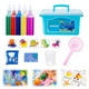 thumbnail image 1 of Apmemiss Magic Water Gel Toy Kit, 2025 Handmade Magic Fairy Water Gel Set in Magic Water, Molds, Scoop, Measuring Cup, Storage Box, Manual - Creative Birthday Gifts Crafts Art DIY Kit for Kids, 1 of 1