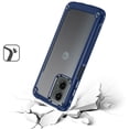 thumbnail image 3 of For Motorola Moto G Stylus 5G 2024 METKASE Ultimate CaseX Transparent Hybrid Case with Metal Buttons And Camera Edges in Premium Slide-Out Package - Blue, 3 of 4