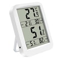 thumbnail image 3 of MasteelfCA Indoor Hygrothermograph High Precision Room Digital Hygrometer Electric LED Display Thermometer without Battery White, 3 of 7