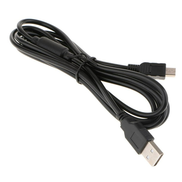 Cable de Carga de Sincronización de Datos USB de 1,8 M / 6 Pies Cables de Alimentación para 3 PS3 Hugo Cable de carga USB PS3