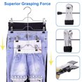 thumbnail image 4 of Percha para ropa - Clip ajustable - 4 capas - Antideslizante y duradero - Organizador de armario que ahorra espacio, 4 of 7