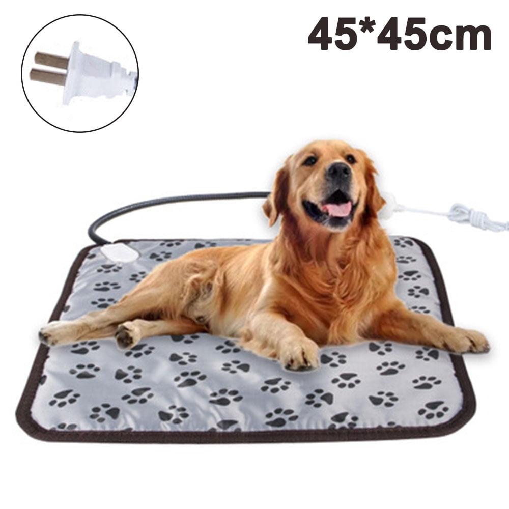 Waterproof Pet Dog Warm Electric Heat Heated Heating Heater Pad Mat Bed Blanket 
