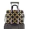 thumbnail image 2 of FORMRS 16" Laptop Bag Carrying Sleeve Case with Handle Travel Shoulder Briefcase, Black Geometric, 2 of 8