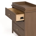 thumbnail image 6 of Graco Sasha 3 Drawer Chest with Changing Topper, Hazelnut, 6 of 13