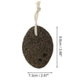 thumbnail image 4 of Unique Bargains 1 Pcs Multifunctional Oval Foot Scrubber 3.86"x2.87"x1.38" Brown, 4 of 7
