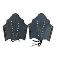 thumbnail image 3 of Medieval Knights Mens Leather Hand Guards Vintage Rustic Knight Reenactment Costsume, 3 of 3