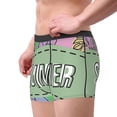 thumbnail image 2 of Xecao Summer Print Men's Underwear Boxer Briefs Pack - Your ComfortSoft, Moisture-Wicking, and Breathable Choice for Men's Underwear-XX-Large, 2 of 5