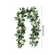 thumbnail image 3 of Guirnaldas vegetales artificiales | Hojas realistas de eucalipto y sauce | Decoración de mesa para el hogar | Ideal para bodas y embellecimiento de salas de estar, 3 of 9