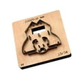 thumbnail image 1 of Leather Cutting Die Easy to Use Multipurpose Embossing Leathercraft Handwork Cow Cow Shaped, 1 of 9