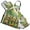 Birds Play in Forest, variant on 5 Pcs Kitchen Set Heat Resistant Oven Mitts and Non-Slip Pot Holders with Adjustable Cooking Apron Red Snake Lanterns Plum Blossoms