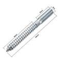 thumbnail image 2 of 8Pcs M10x100mm Hanger Bolt Double Headed Bolt Self-Tapping Screw, 2 of 3