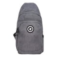 thumbnail image 2 of Riñonera Polo Club Hombre Casual Gris Crossbody Gris Lisa, 2 of 4