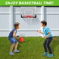 thumbnail image 6 of JoyStone Basketball Hoop for Kids, Over The Door Mini Basketball Hoops, Indoor Basketball Set for with 4 Balls, Kids Basketball Toy Gifts for Kids Boys Teens, 6 of 8