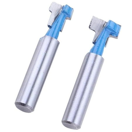 

2pcs 8mm T Slot Router Bit T Slot Groove Cutter End Mill Cutter Wood Cutter