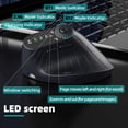 thumbnail image 3 of Ratón Inalámbrico Vertical Ergonómico con Perilla de Ajuste de Funciones, Ratón Inalámbrico Recargable de Modo Dual Bluetooth 2.4G, 3 of 5