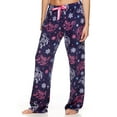 thumbnail image 2 of V.I.P. Women's Plush Holiday Printed Pajama Pant, 2 of 4