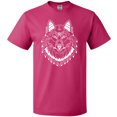 thumbnail image 3 of Inktastic Tribal Wolf Head T-Shirt, 3 of 5