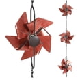 thumbnail image 1 of GLFILL Outdoor 8 5ft Metal Rain Chain Decor for Effective Gutter Water Control, 1 of 9