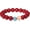 10mm purple gold sand, variant on Feng Shui Cinnabar Bracelet for Women – Lotus-Inspired Mystical Oriental Design, Red Jade Beads Handmade with Enamel Decor, Good Luck & Protection Jewelry for Healing Meditation