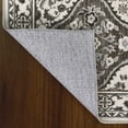 thumbnail image 3 of Yesfashion Carpets Area Rugs Washable 9'*12' Area Rug Vintage Persian Floral Print Rug Machine Throw Rug Moroccan Trellis Carpet Rugs Bedroom,Gray grey 9*12ft, 3 of 7