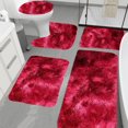 thumbnail image 1 of ¡Liquidación de hoy! Juego de 5 alfombrillas de baño FAJHHA de colores variados, suaves, cómodas y con absorción de agua, antideslizantes, gruesas y lavables para baño y ducha., 1 of 8
