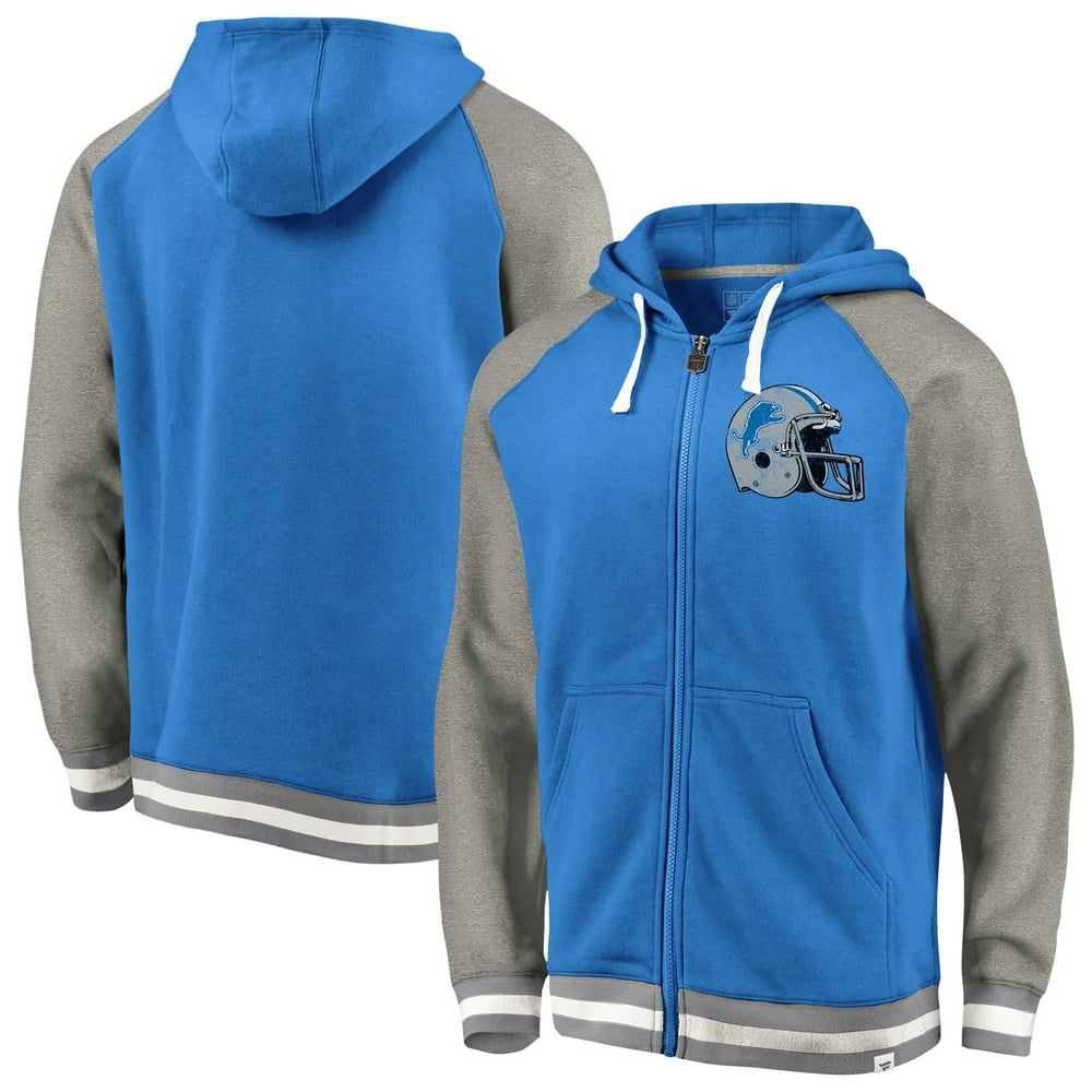 Detroit Lions NFL Pro Line by Fanatics Branded True Classics FullZip
