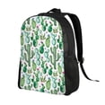 thumbnail image 2 of Fuzoiu Cactus Plants1 Print Laptop Backpack,Work Business Backpacks, Large Capacity Nurse Bag College Bookbag for School, Waterproof Casual Daypack for Travel, 2 of 8