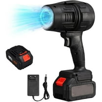 Electric Cordless Leaf Blower - 300000RPM Handheld Leaf Blower with Battery and Charger for Patio Cleaning, Lawn Care, Blowing Leaves and Dust