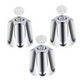 thumbnail image 5 of FashionCha 3 Pieces Shower Knobs Hot Cold Diverter Knobs Bathtub Faucets Shower Handles for Silver, 5 of 9