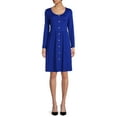 thumbnail image 5 of Nine.Eight Women's Button-Down Skater Dress, Sizes XS-3XL, 5 of 5