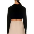 thumbnail image 4 of Gemsli Long Sleeve Crop Shell Top SH318, 4 of 11